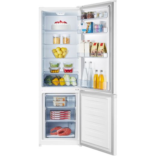 Fridgemaster MC55265E 180cm High 70/30 Fridge Freezer - White - E Rated
