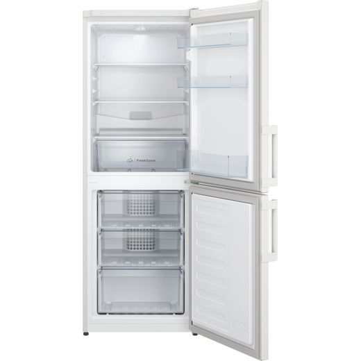 Indesit Freestanding 152cm High E Rated 60/40 Fridge Freezer - White - IB55532WUK