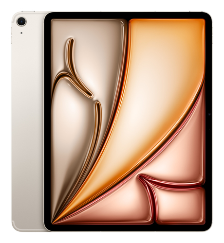 Apple iPad 13-inch Air Wi-Fi + Cellular 256GB - Starlight, 33 cm (13