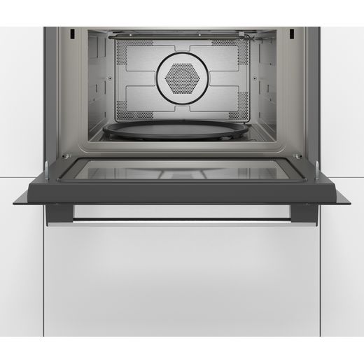 Bosch Series 4 CMA583MS0B 45cm High, Built In Combination Microwave Oven - Stainless Steel