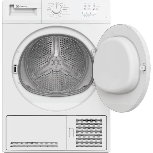Indesit C YD C82 WWGL UK 8Kg Condenser Tumble Dryer - White