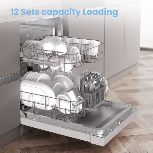 Comfee CDWPF1201PW-UK Full Size Dishwasher - White