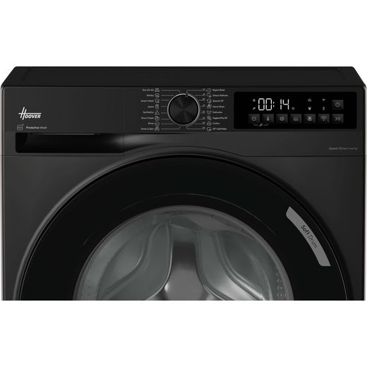 Hoover Pro Wash Series 3 HBR 49SBL8J-80 9Kg Washing Machine with 1400 rpm - Black