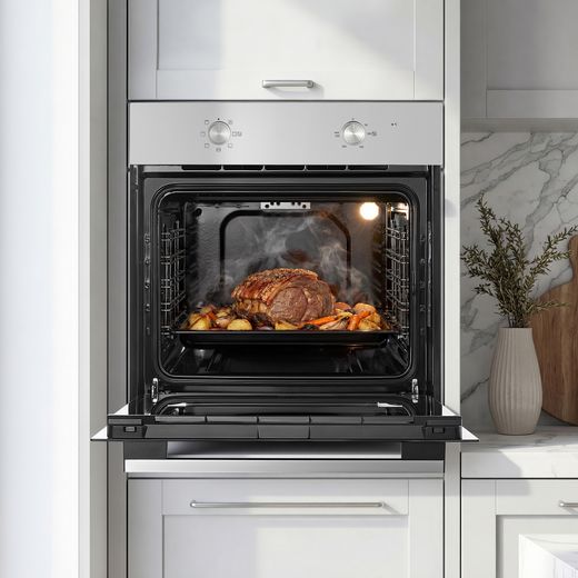 Midea Xpress MBO65M40M04E-SS Built In Electric Single Oven - Stainless Steel - A Rated