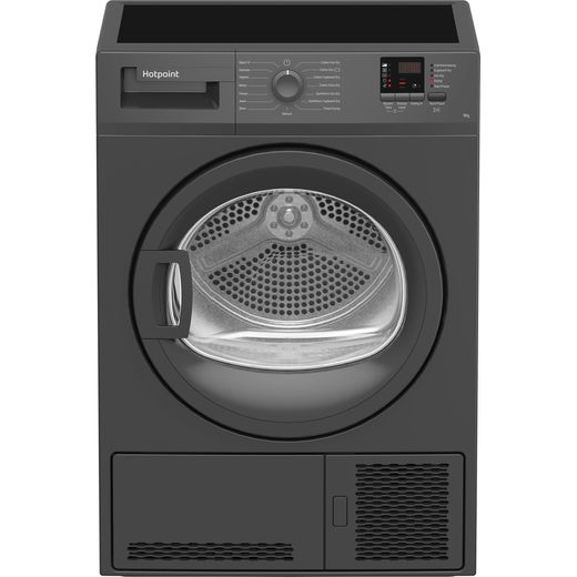 Hotpoint C HD C92 GGGD UK 9Kg Condenser Tumble Dryer - Anthracite