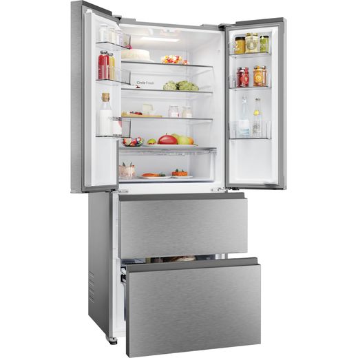 Hoover H-FRIDGE 700 HONFQ2T718EXK American Fridge Freezer - Stainless Steel