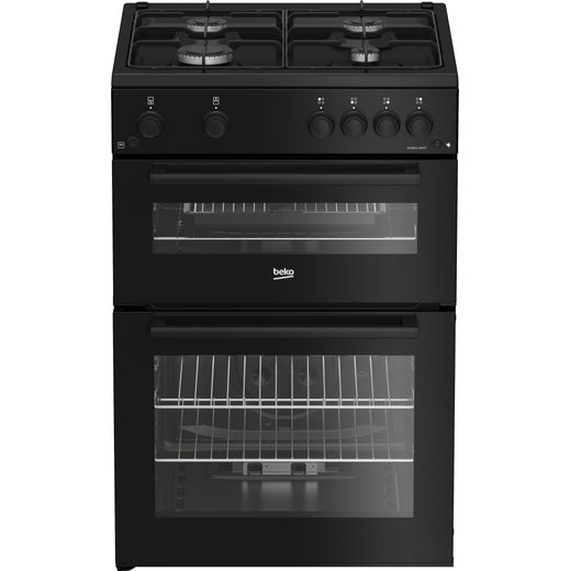 Beko 60cm Gas Cooker - Black - A+ Rated