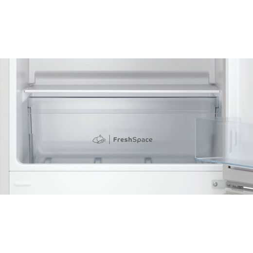 Indesit Freestanding 152cm High E Rated 60/40 Fridge Freezer - White - IB55532WUK