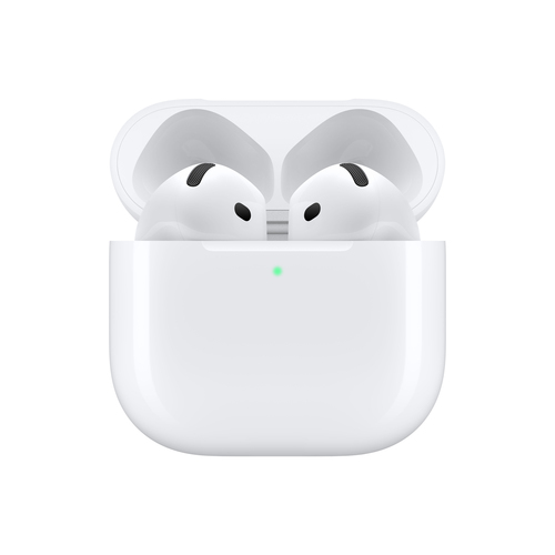 Apple AirPods (4th generation) AirPods 4 with Active Noise Cancellation, Wireless, Calls/Music/Sport/Everyday, Headset, White