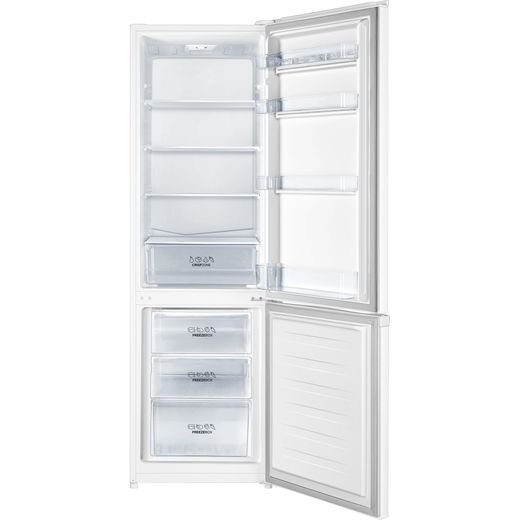 Fridgemaster MC55265E 180cm High 70/30 Fridge Freezer - White - E Rated
