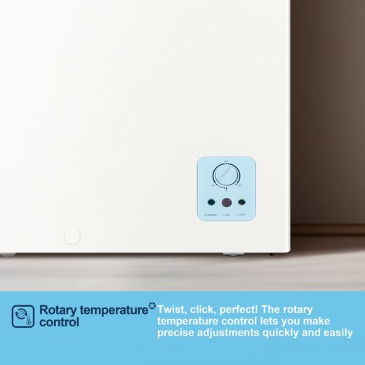 Fridgemaster MCF95E1 Chest Freezer - White