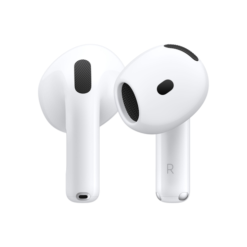 Apple AirPods (4th generation) AirPods 4 with Active Noise Cancellation, Wireless, Calls/Music/Sport/Everyday, Headset, White