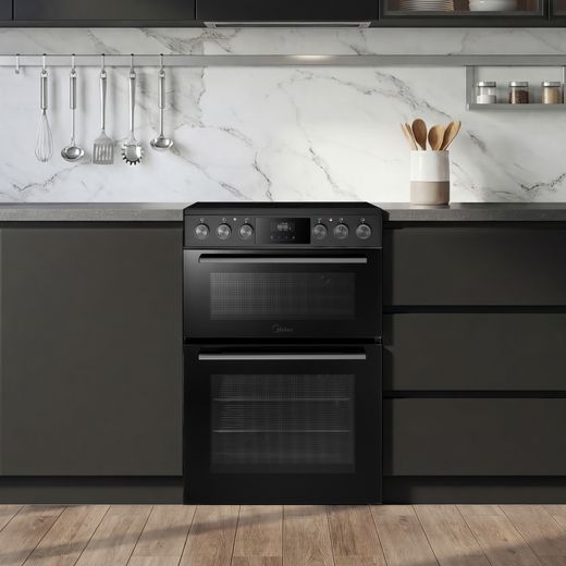 Midea MFO24EME4R118-BK Freestanding Electric Cooker - Black