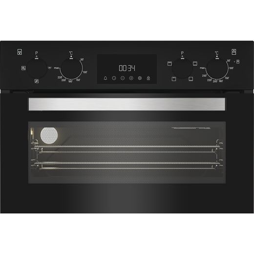 Hotpoint DIH 10D B Built In Electric Double Oven - Black