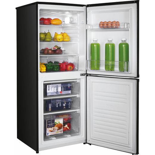Candy Freestanding 136cm High E Rated 50/50 Fridge Freezer - Black - CCH1S513EBK
