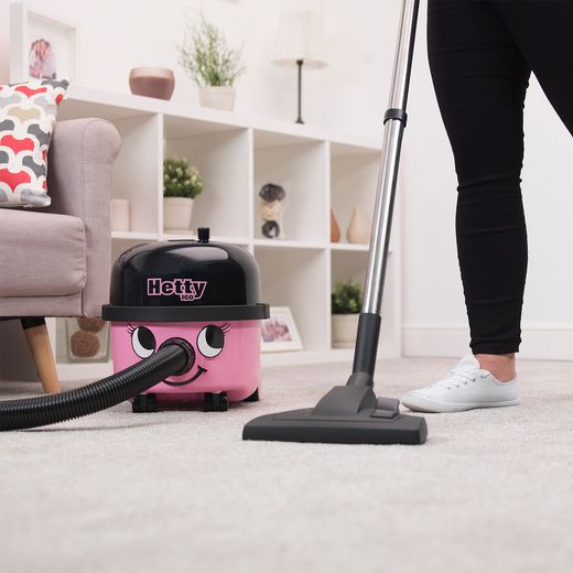 Numatic Hetty HET160 Cylinder Vacuum Cleaner - Pink