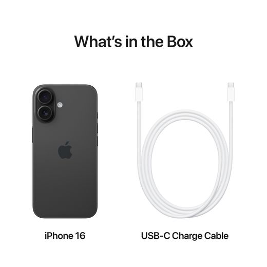 Apple iPhone 16 128GB in Black