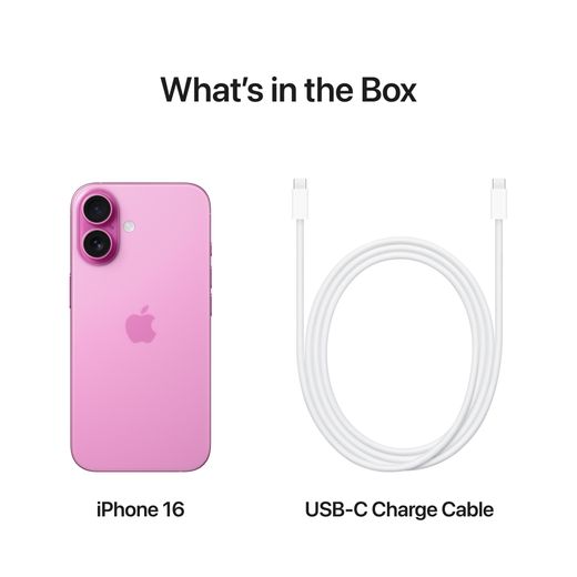 Apple iPhone 16 128GB in Pink