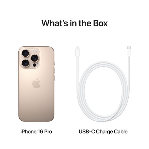 Apple iPhone 16 Pro 128GB in Desert Titanium