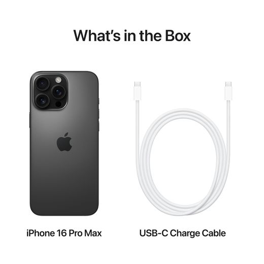 Apple iPhone 16 Pro Max 256GB in Black Titanium