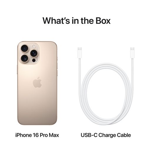 Apple iPhone 16 Pro Max 256GB in Desert Titanium