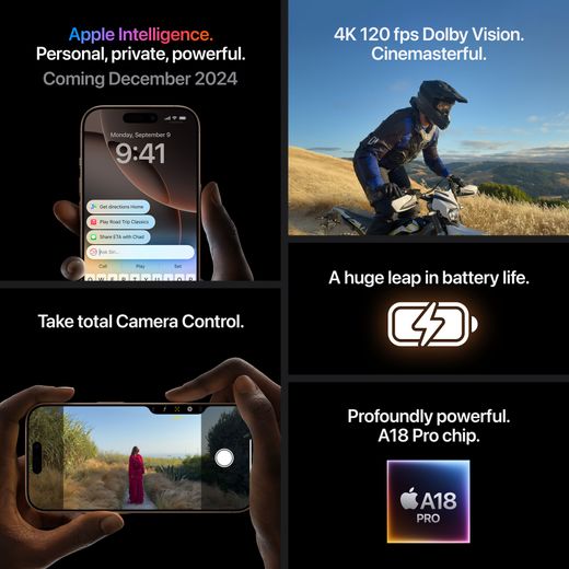 Apple iPhone 16 Pro Max 256GB in Natural Titanium