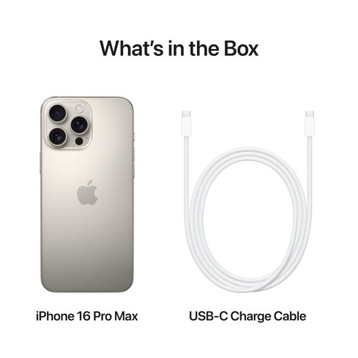 Apple iPhone 16 Pro Max 256GB in Natural Titanium