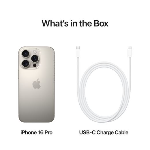 Apple iPhone 16 Pro 256GB in Natural Titanium