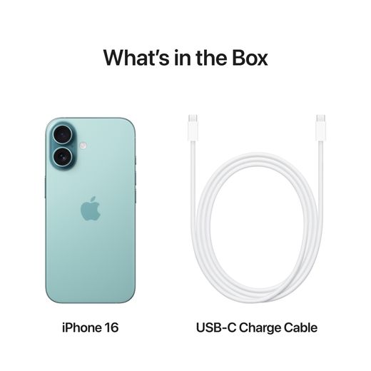 Apple iPhone 16 128GB in Teal