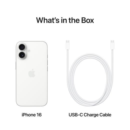 Apple iPhone 16 128GB in White