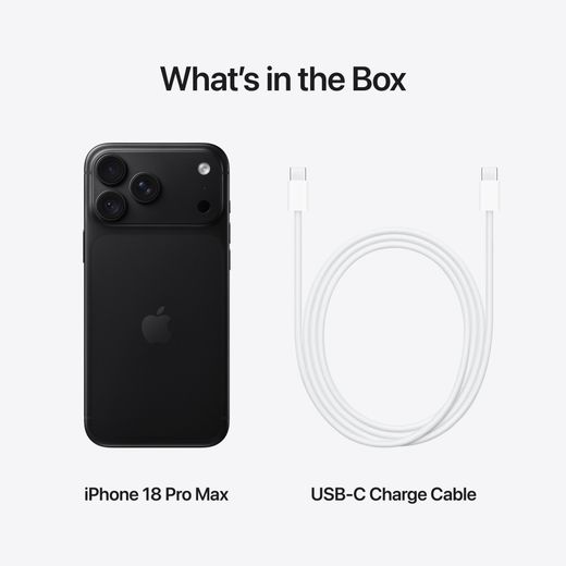 Apple iPhone 18 Pro Max 256GB in Black