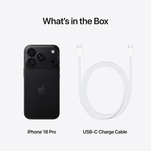 Apple iPhone 18 Pro 256GB in Black