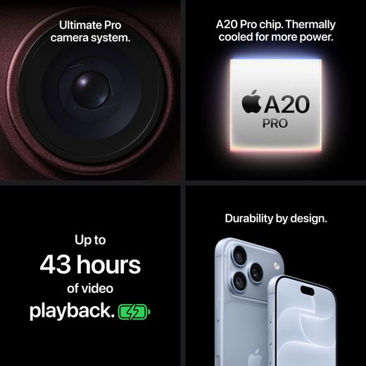 Apple iPhone 18 Pro Max 256GB in Glacier