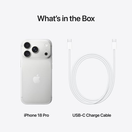 Apple iPhone 18 Pro 256GB in Silver