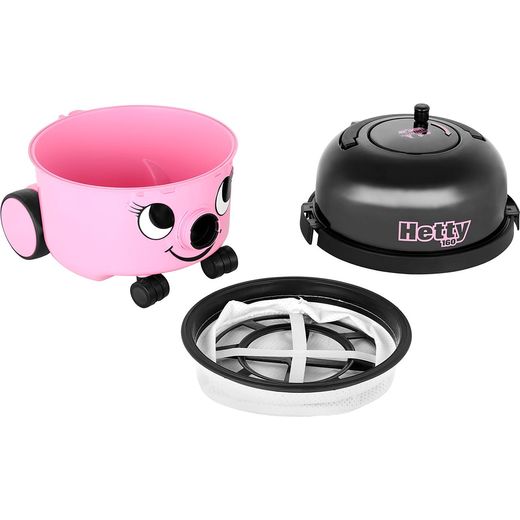 Numatic Hetty HET160 Cylinder Vacuum Cleaner - Pink